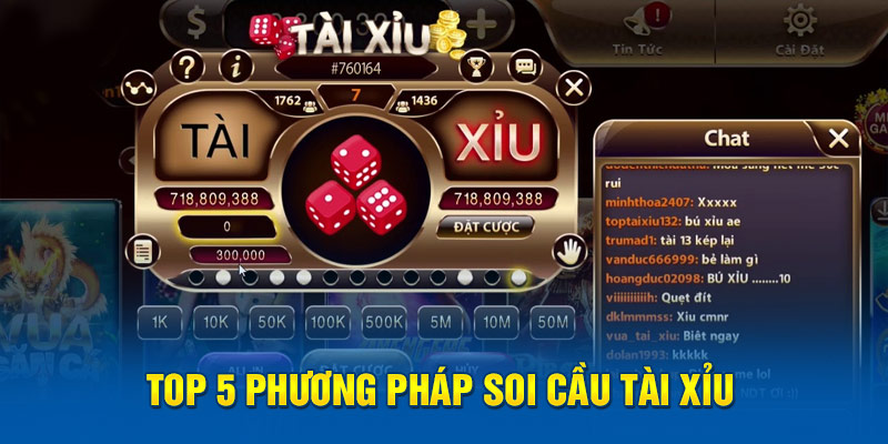 Top 5 phương pháp soi cầu tài xỉu